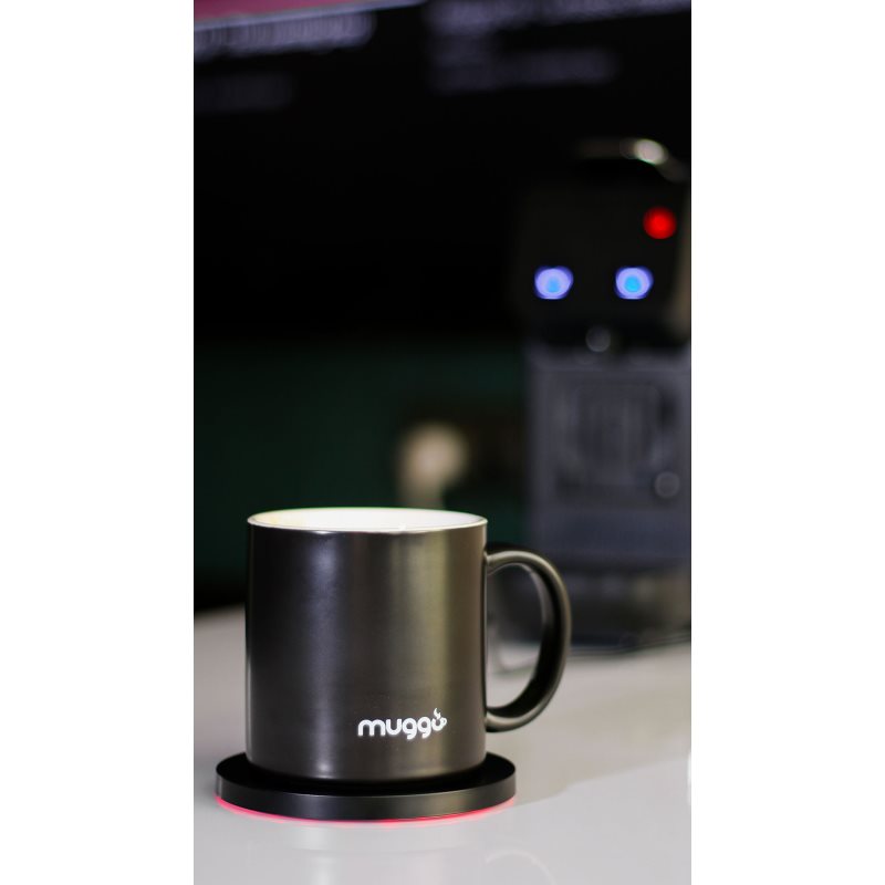 Muggo Volt розумний кухоль з функцією підігріву Black 355 мл