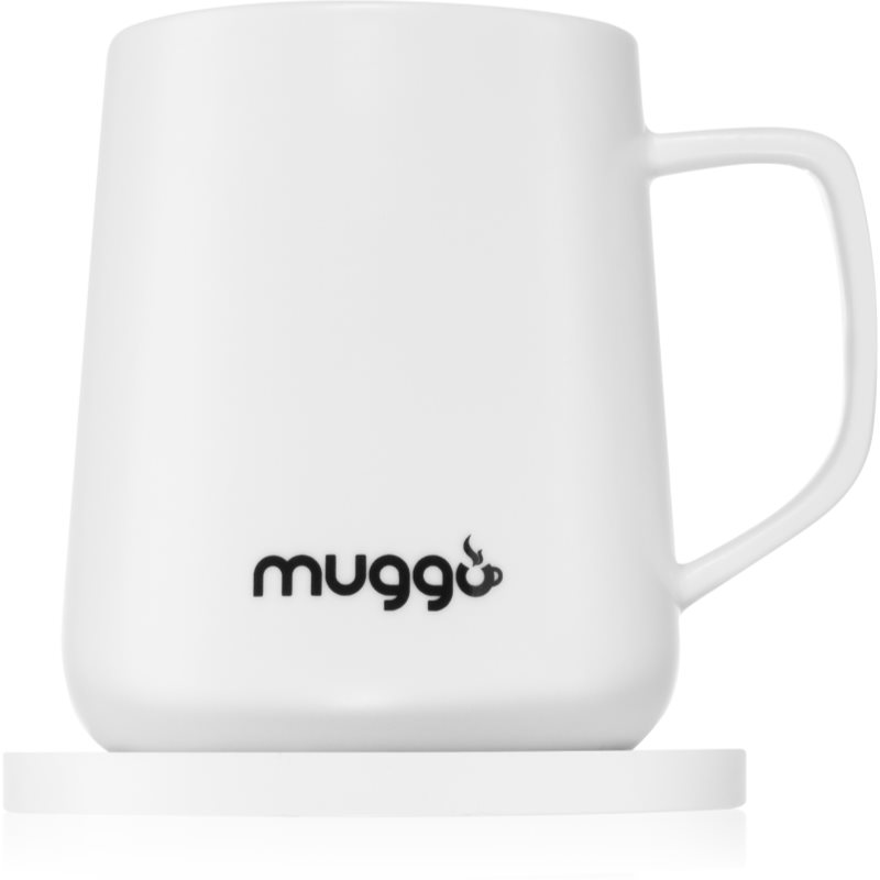 Muggo Qi Grande Smart Heating Mug Colour White 380 Ml