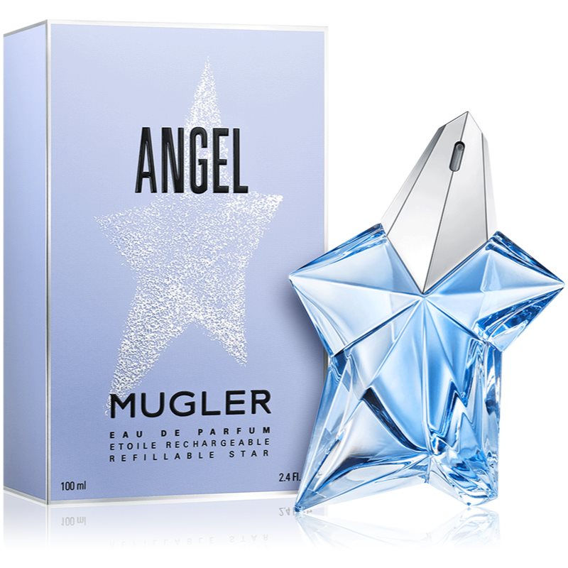 Mugler Angel Eau De Parfum Refillable For Women 100 Ml