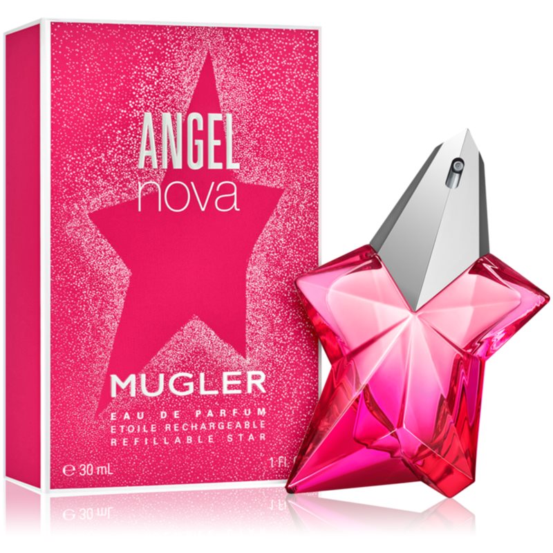 Mugler Angel Nova Eau De Parfum Refillable For Women 30 Ml