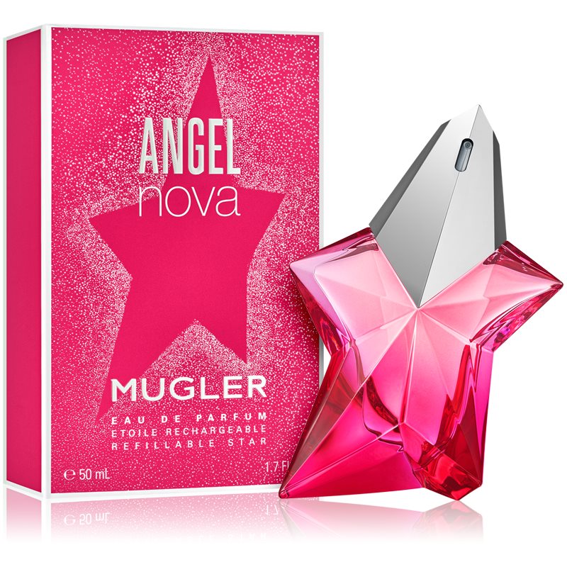 Mugler Angel Nova Eau De Parfum Refillable For Women 50 Ml