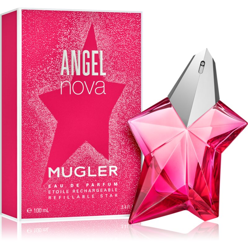 Mugler Angel Nova Eau De Parfum Refillable For Women 100 Ml