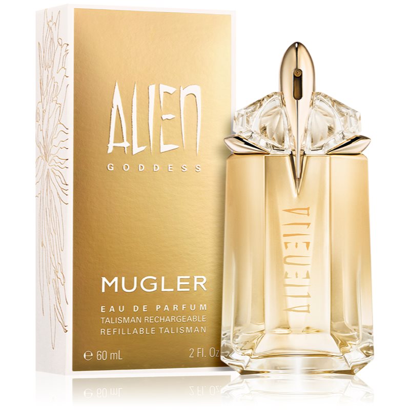 Mugler Alien Goddess Eau De Parfum Refillable For Women XII. 60 Ml
