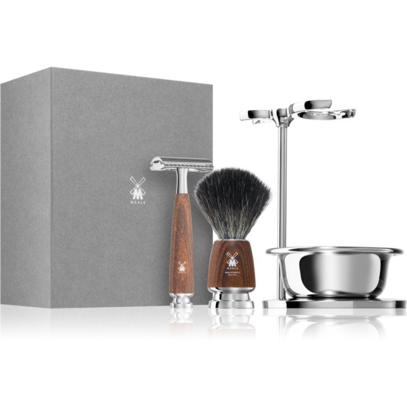 Muhle RYTMO Set Steamed Ash shaving kit
