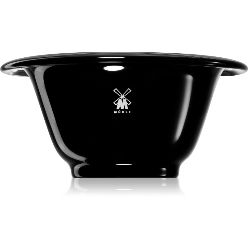 Mühle Accessories Porcelain Bowl Porcelain Bowl For Shaving Black 1 Pc