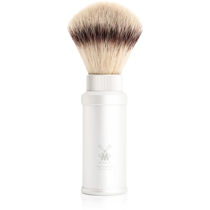 Muhle TRAVEL Silvertip Synthetic shaving brush White 1 pc
