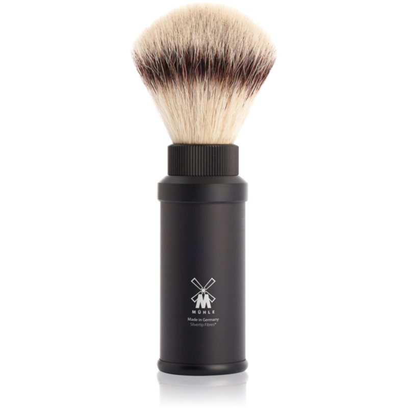 Muhle TRAVEL Silvertip Synthetic shaving brush Black 1 pc
