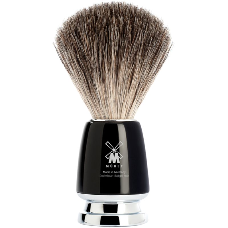 Mühle RYTMO Pure Badger četka za brijanje od dlake jazavca Black Resin 1 kom