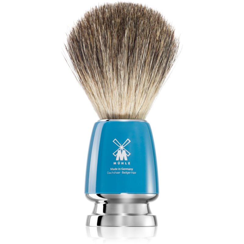 Muhle RYTMO Pure Badger badger shaving brush Blue Resin 1 pc
