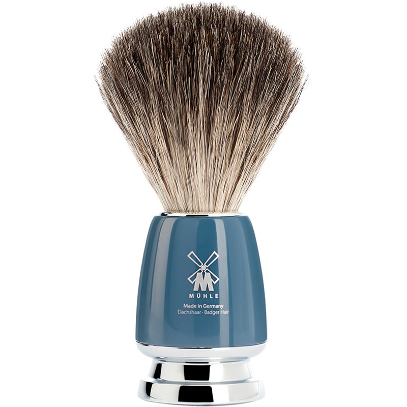 Mühle RYTMO Pure Badger čopič za britje iz dlake jazbeca Blue Resin 1 kos