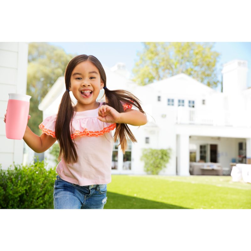 Munchkin Miracle 360° Cup hrnek Pink 12 m+ 296 ml (obrázek 7)