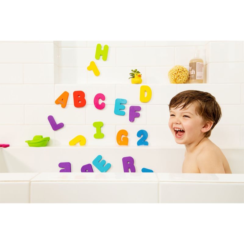 Munchkin Bath Learn Letters & Numbers водна іграшка 18 M+ 36 кс
