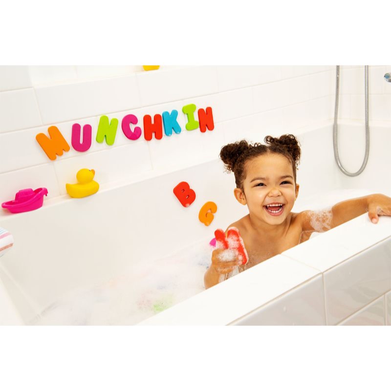 Munchkin Bath Learn Letters & Numbers Bath Toy 18 M+ 36 Pc