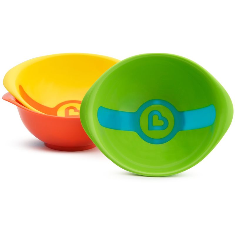 Munchkin Munchkin White Hot Bowls μπολ με αισθητήρα θερμότητας 6 m+ 3 τμχ