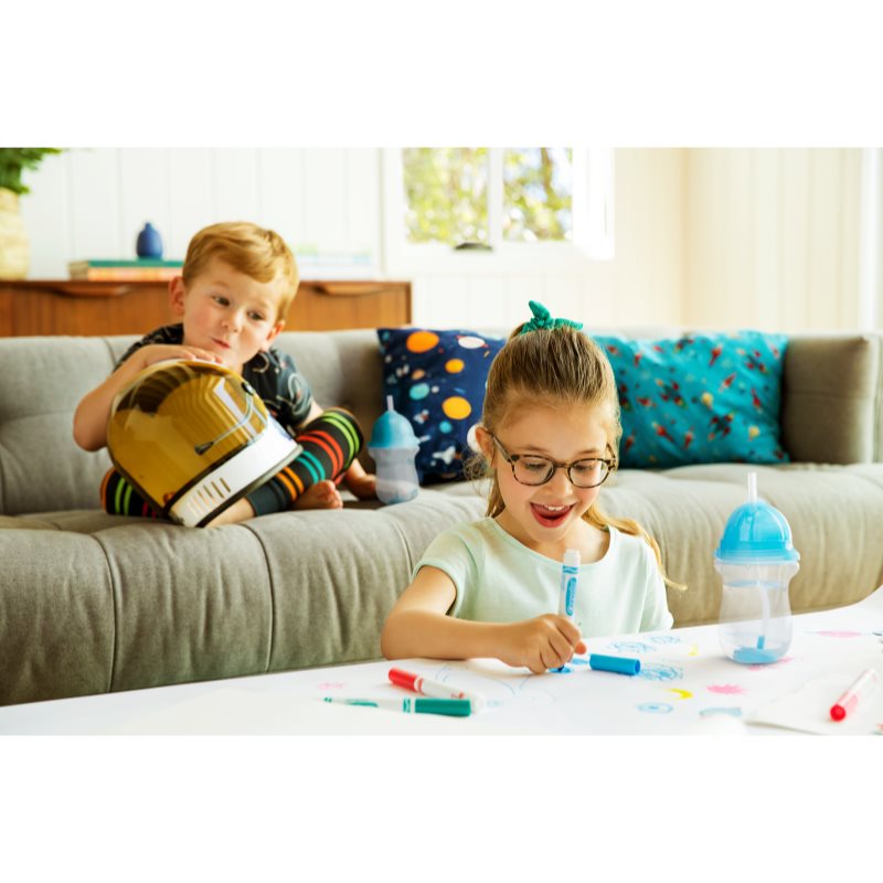 Munchkin Click Lock™ Tip & Sip hrnek s brčkem se závažím Blue 6 m+ 207 ml (obrázek 4)