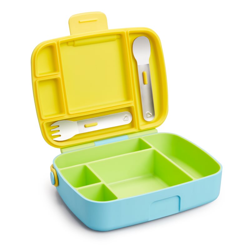 Munchkin Bento Box Green Dinnerware Set For Children 18 M+ 1 Pc