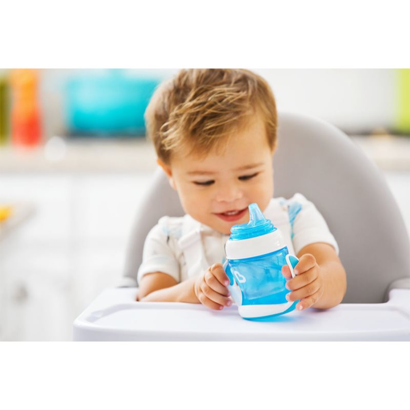 Munchkin Gentle™ Training Cup With Handles Blue 4 M+ 118 Ml