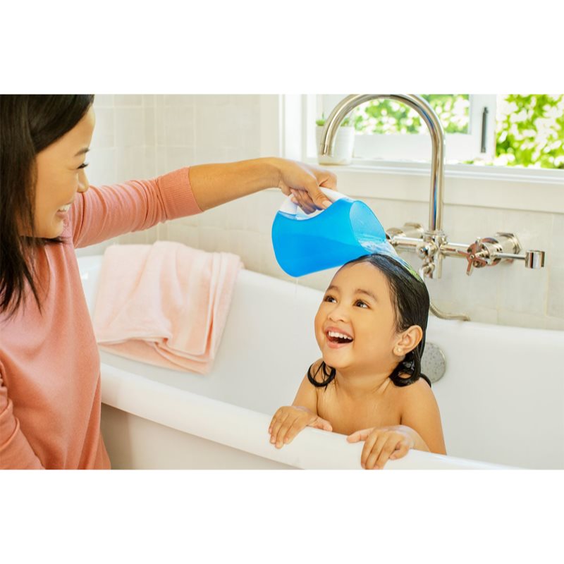 Munchkin Rinse Bath Rinser Shampoo Rinse Cup 6 M+ Blue 1 Pc