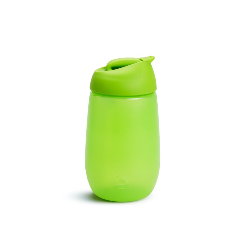 Munchkin Simple Clean children's bottle with straw Green 12 m+ 296 ml
