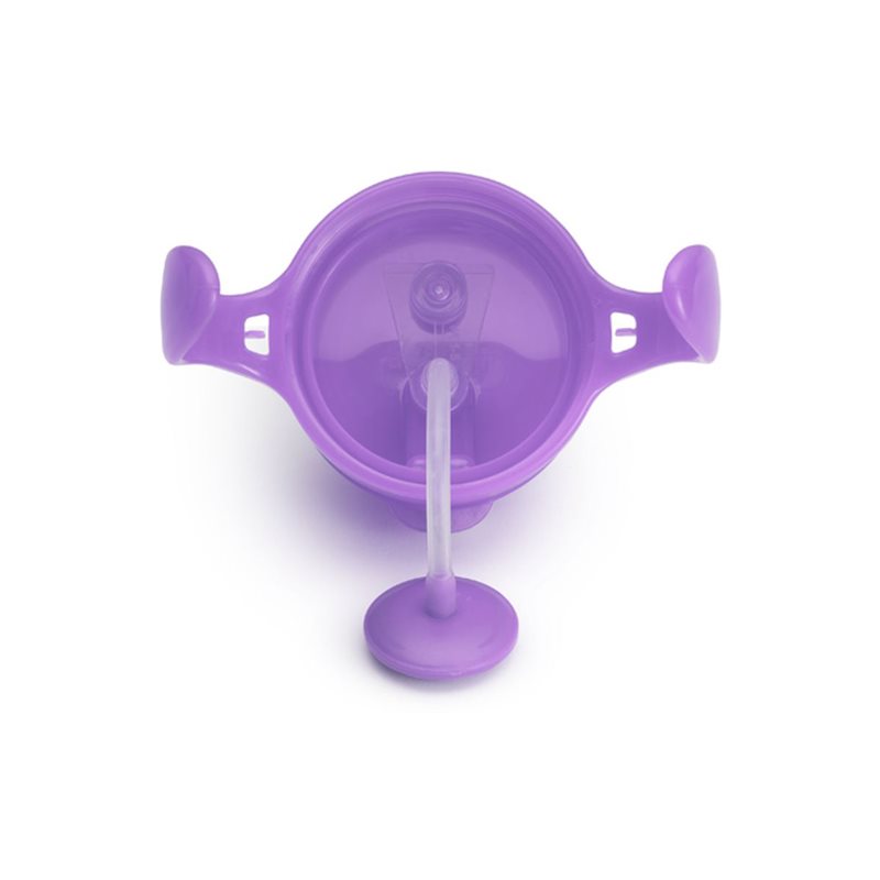 Munchkin Click Lock™ Tip & Sip Cup With Straw Purple 6 M+ 207 Ml