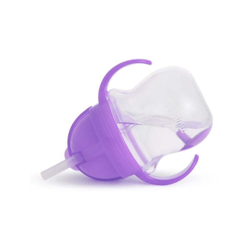 Munchkin Click Lock™ Tip & Sip чашка з трубочкою Purple 6 M+ 207 мл