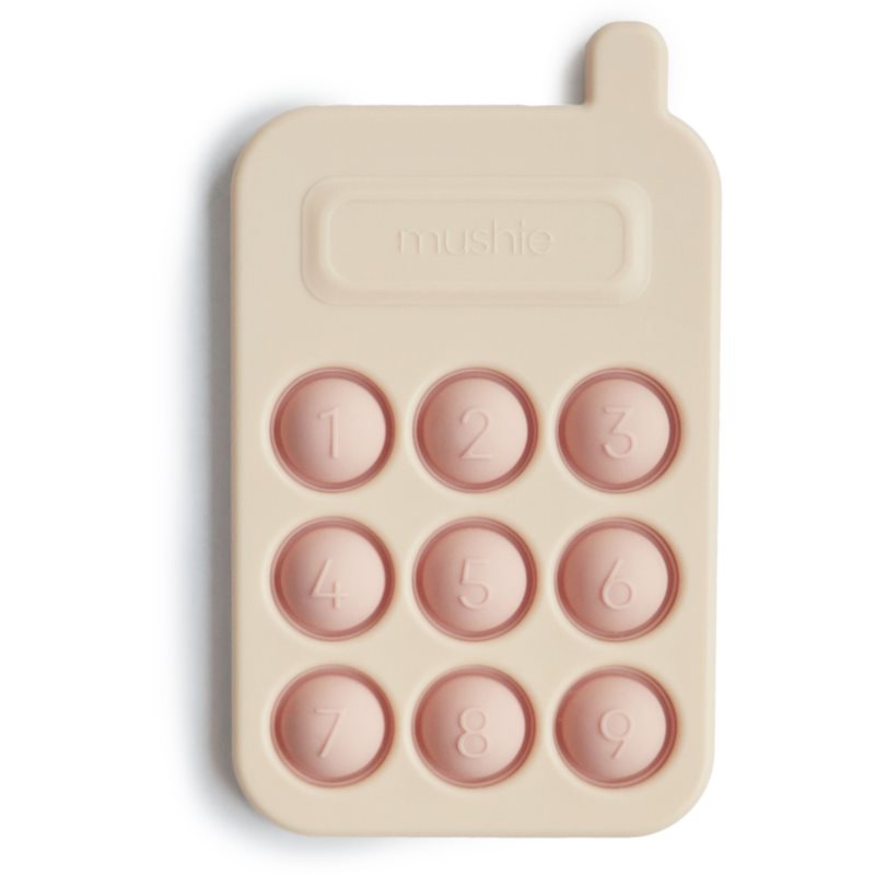 E-shop Mushie Pop-It Phone hračka Blush 1 ks