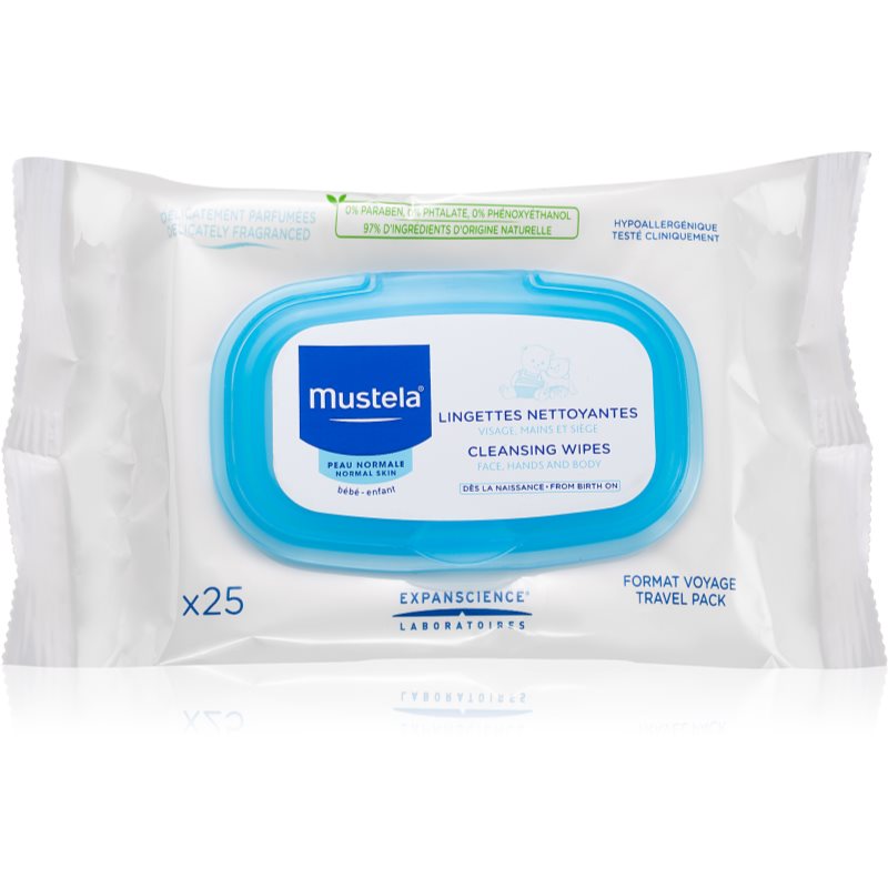 

Mustela Bébé Toillete очищуючі серветки для обличчя