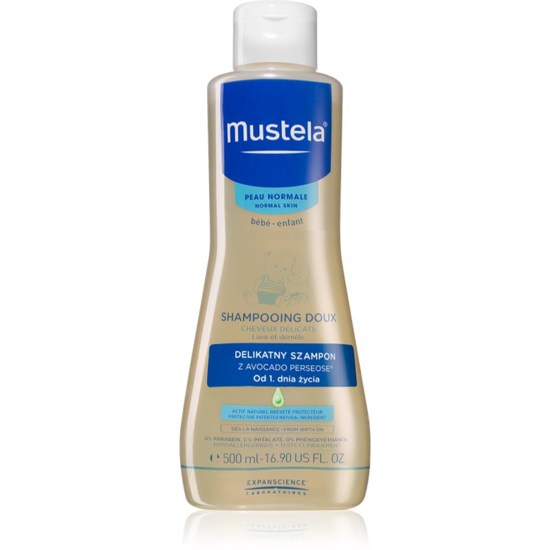 

Mustela Bébé м'який шампунь для дітей від народження