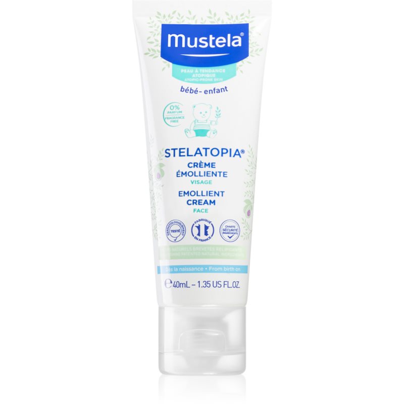 

Mustela Bébé Stelatopia зволожуючий крем для обличчя для дітей від народження