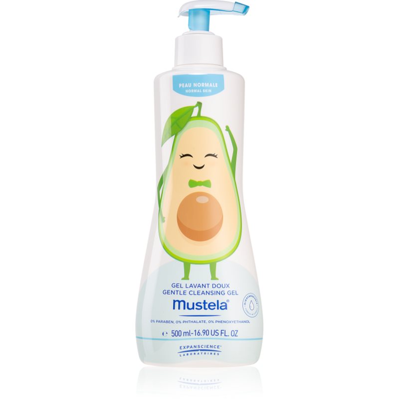 

Mustela Bébé делікатний очищуючий гель Для нормальної шкіри