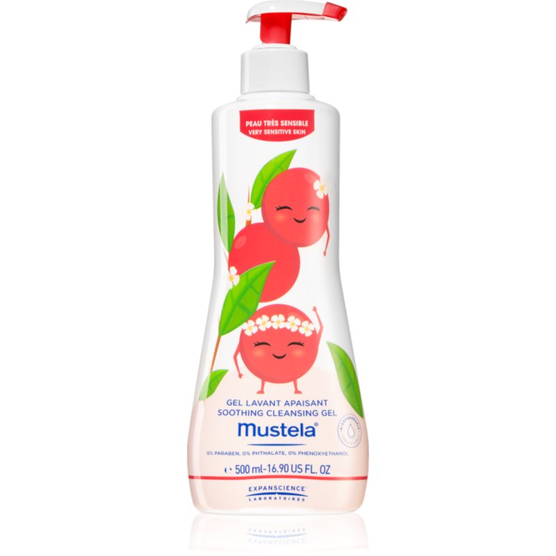 

Mustela Bébé заспокоюючий гель для душа і ванни для чутливої шкіри