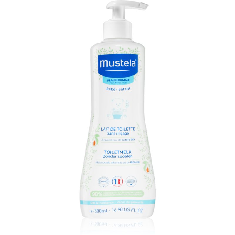 Photos - Facial / Body Cleansing Product Mustela Bébé No Rinse Cleansing Milk cleansing lotion for children 