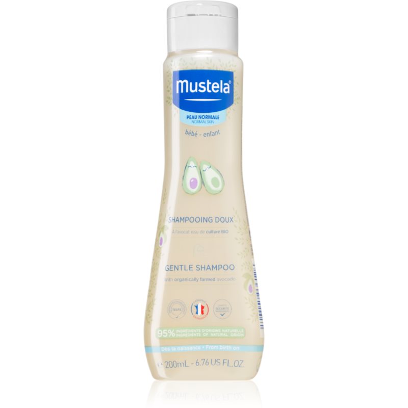 E-shop Mustela Bébé jemný šampon pro děti od narození 200 ml