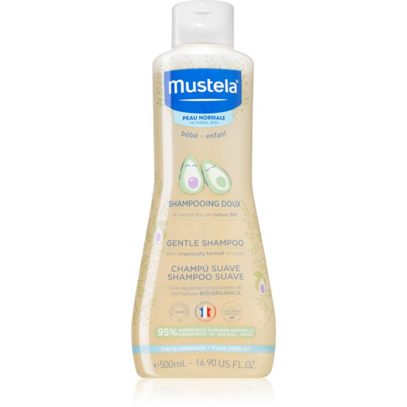 

Mustela Bébé м'який шампунь для дітей від народження