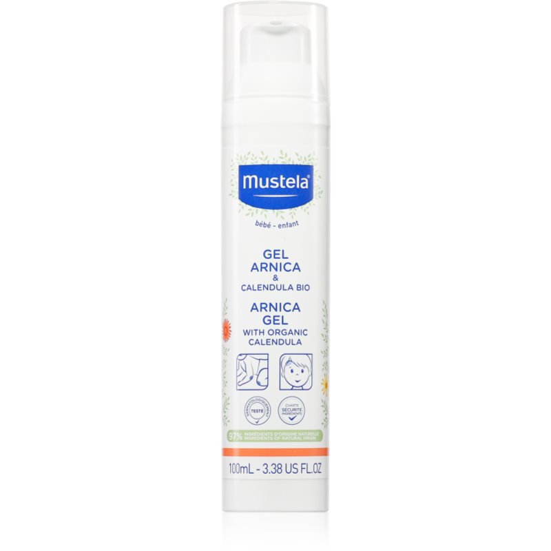 Mustela Bébé Arnica gel proti modricam, udarninam in oteklinam za otroke 9m+ 100 ml