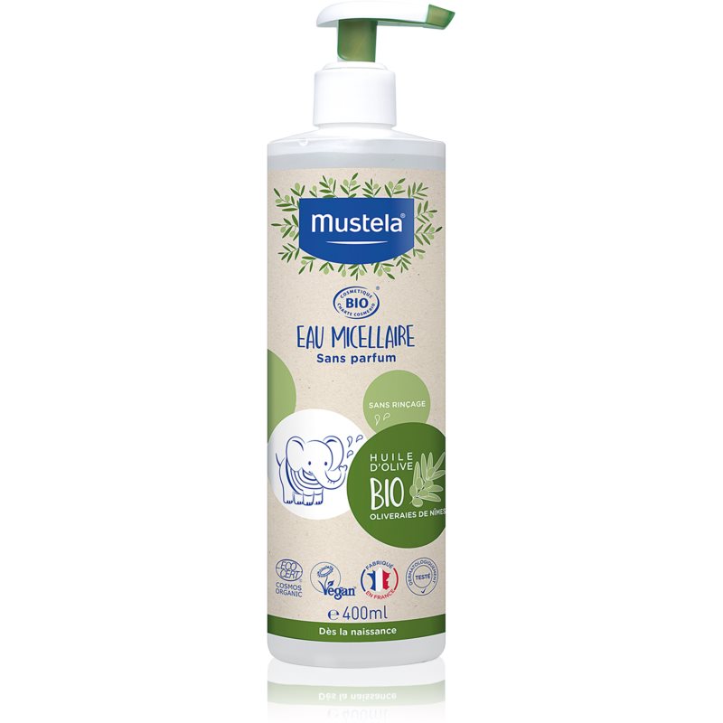 Photos - Facial / Body Cleansing Product Mustela BIO micellar water for children from birth 400 ml 