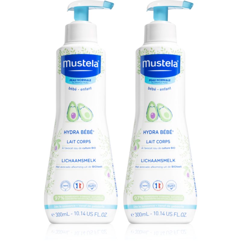 

Mustela Bébé Hydra Bébé вигідна упаковка (для дітей від народження)