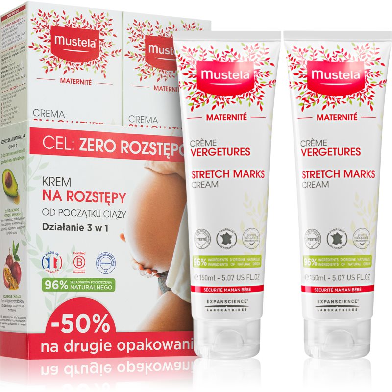 

Mustela Maternité Stretch Marks вигідна упаковка (проти розтяжок)