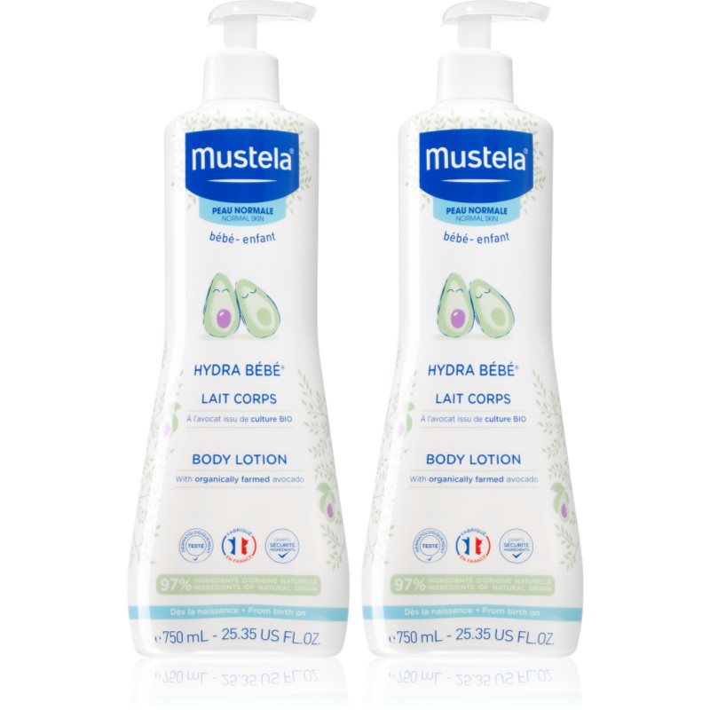 

Mustela Bébé Hydra Bébé вигідна упаковка (для дітей від народження)