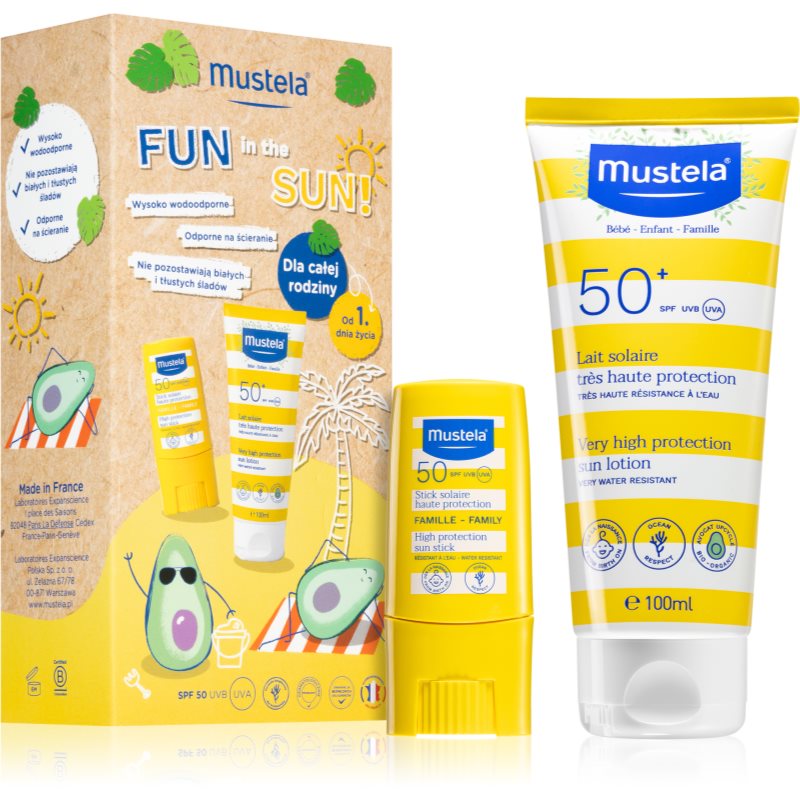 E-shop Mustela Sun Fun in the Sun! dárková sada (pro děti od narození)