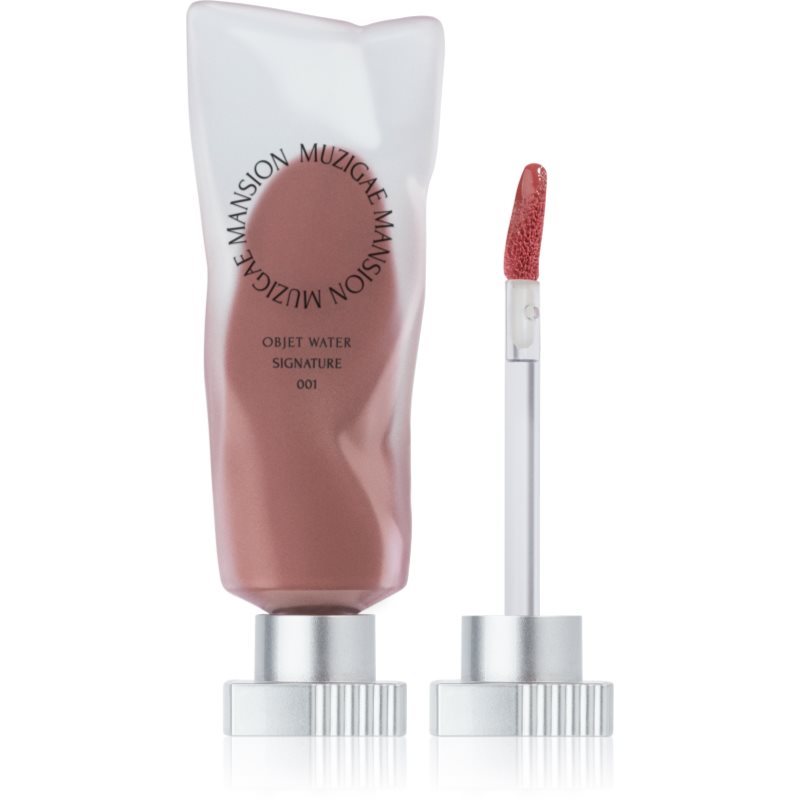 MUZIGAE MANSION Objet Water matná hydratační tekutá rtěnka odstín 001 Signature 5.8 ml