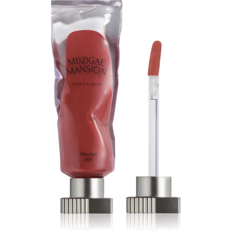 MUZIGAE MANSION Objet Liquid dlouhotrvající tekutá rtěnka s matným efektem odstín 004 Affection 6 ml