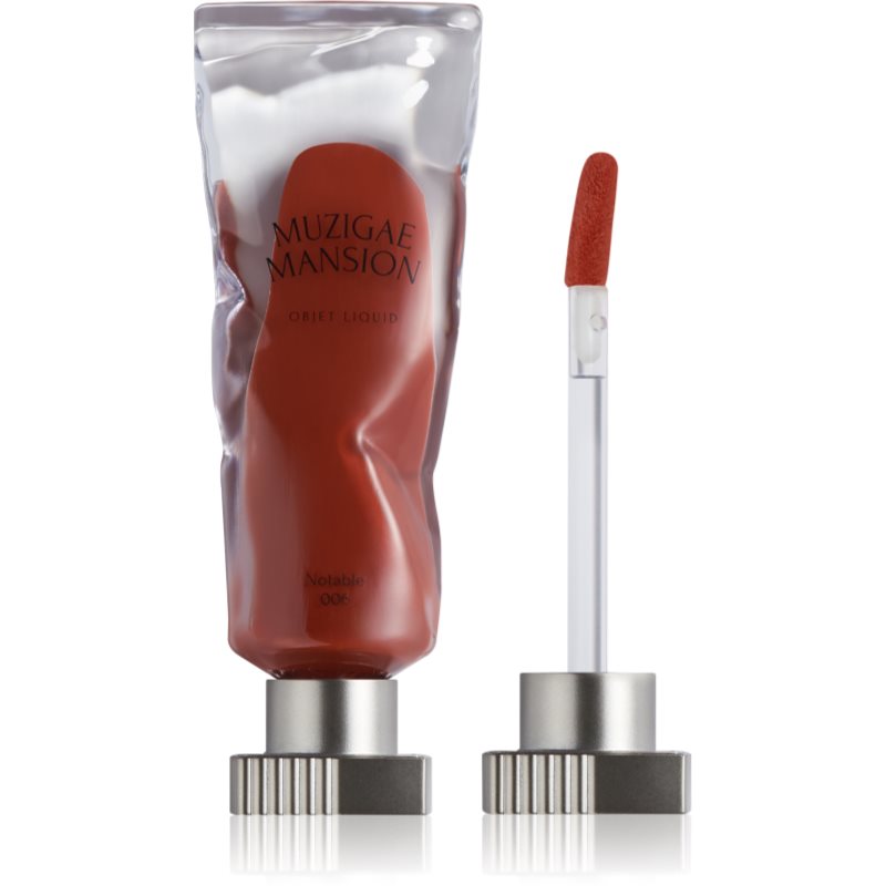 MUZIGAE MANSION Objet Liquid dlouhotrvající tekutá rtěnka s matným efektem odstín 006 Notable 6 ml
