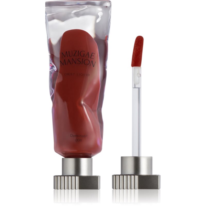 MUZIGAE MANSION Objet Liquid dlouhotrvající tekutá rtěnka s matným efektem odstín 008 Dominant 6 ml