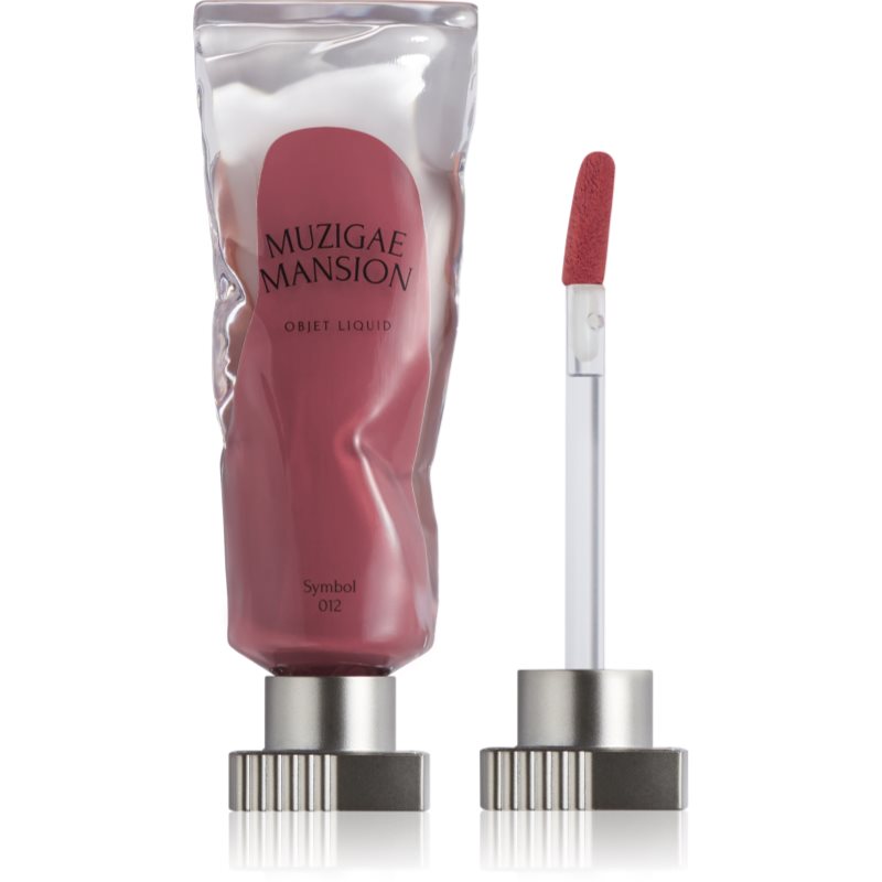 MUZIGAE MANSION Objet Liquid dlouhotrvající tekutá rtěnka s matným efektem odstín 012 Symbol 6 ml