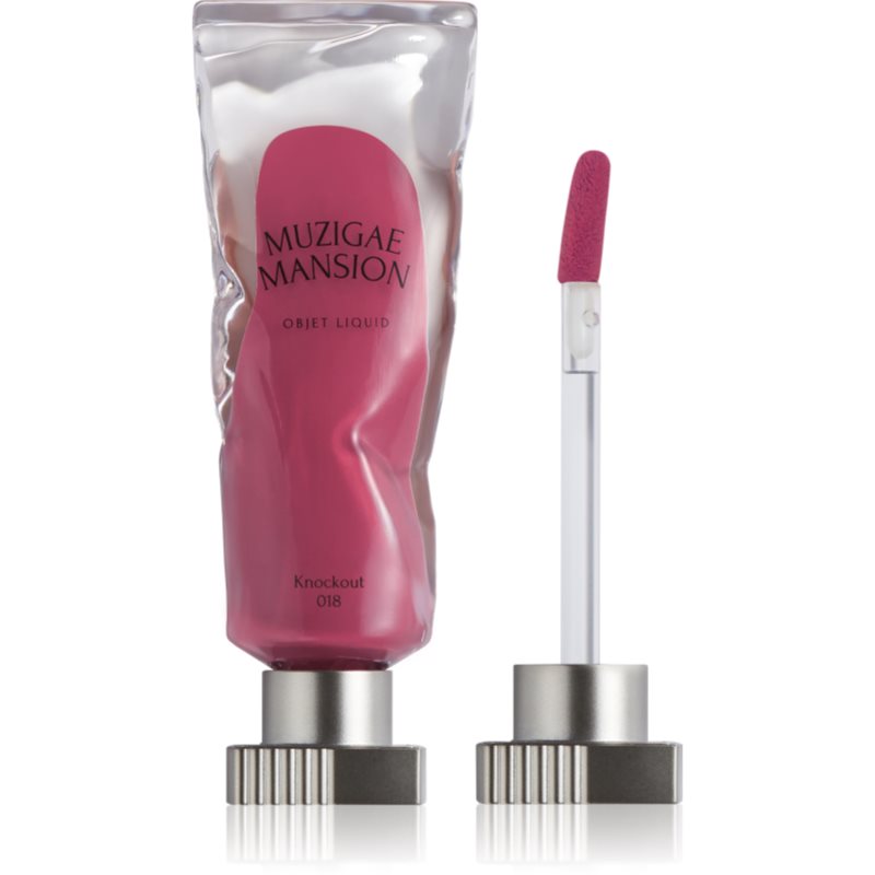 MUZIGAE MANSION Objet Liquid dlouhotrvající tekutá rtěnka s matným efektem odstín 018 Knockout 6 ml