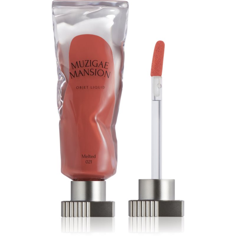 MUZIGAE MANSION Objet Liquid dlouhotrvající tekutá rtěnka s matným efektem odstín 021 Melted 6 ml
