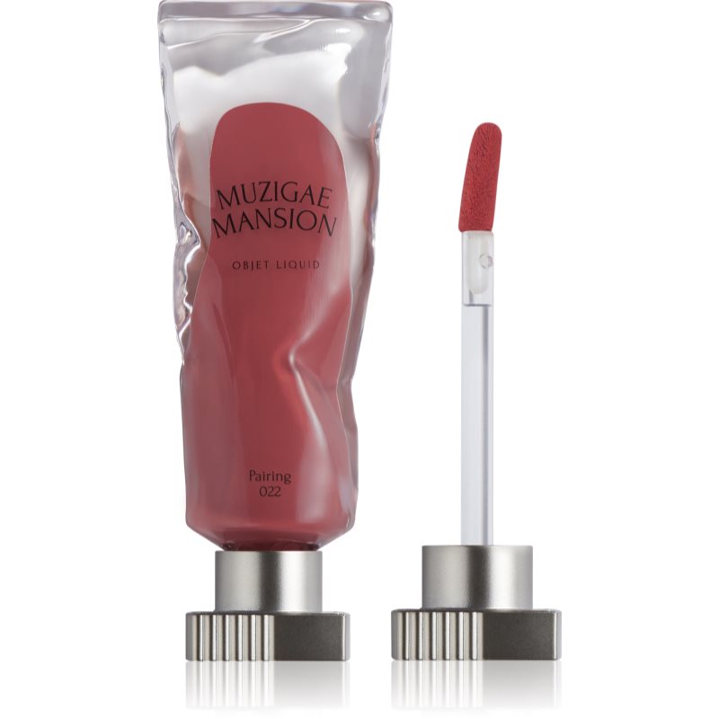 MUZIGAE MANSION Objet Liquid dlouhotrvající tekutá rtěnka s matným efektem odstín 022 Pairing 6 ml