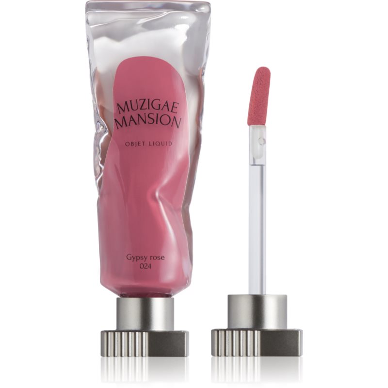 MUZIGAE MANSION Objet Liquid dlouhotrvající tekutá rtěnka s matným efektem odstín 024 Gypsy Rose 6 ml