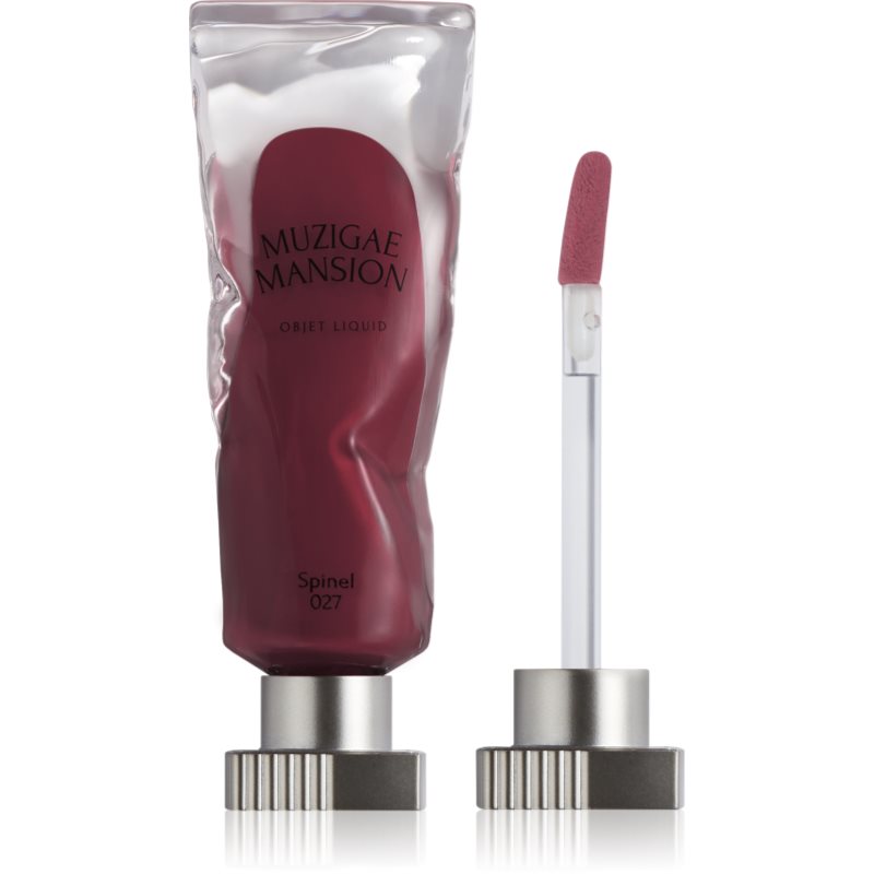 MUZIGAE MANSION Objet Liquid dlouhotrvající tekutá rtěnka s matným efektem odstín 027 Spinel 6 ml